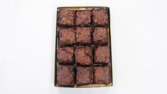 12 Triple Chocolate Ghirardelli Brownie Bites Giftbox