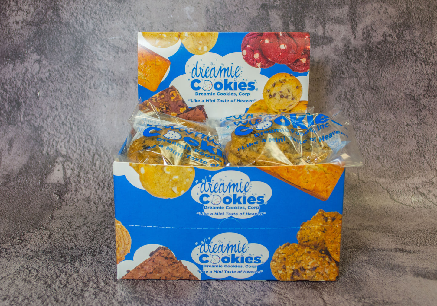2 Display-Ready Cases of White Chocolate Macadamia Cookies