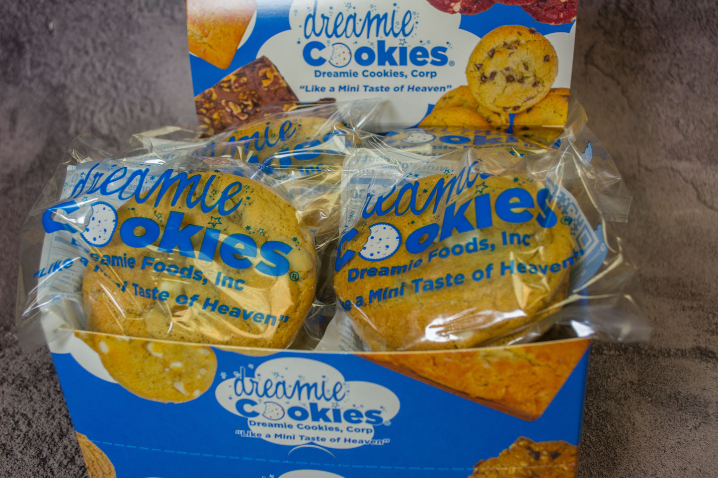 2 Display-Ready Cases of White Chocolate Macadamia Cookies